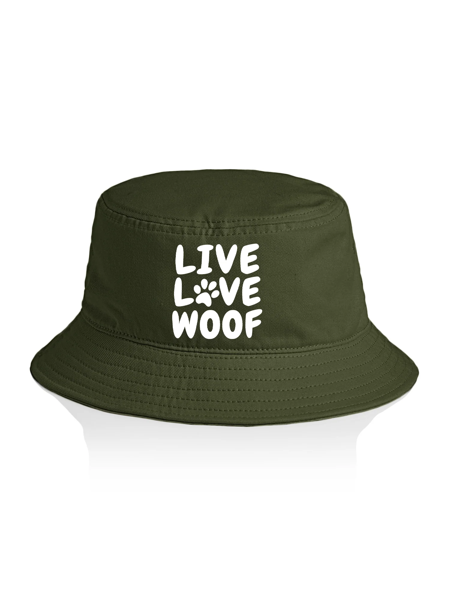 Live Love Woof Bucket Hat - Image 8