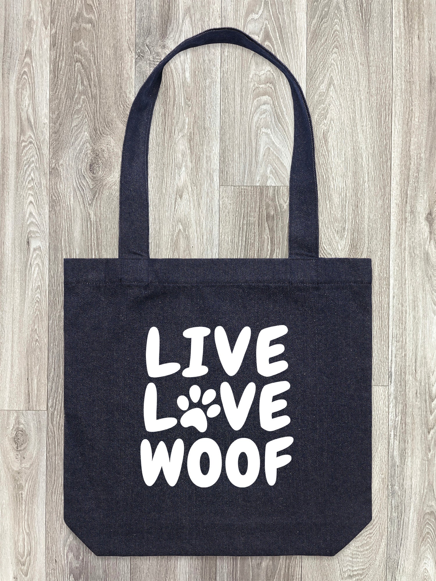 Live Love Woof Edith Tote Bag - Image 3