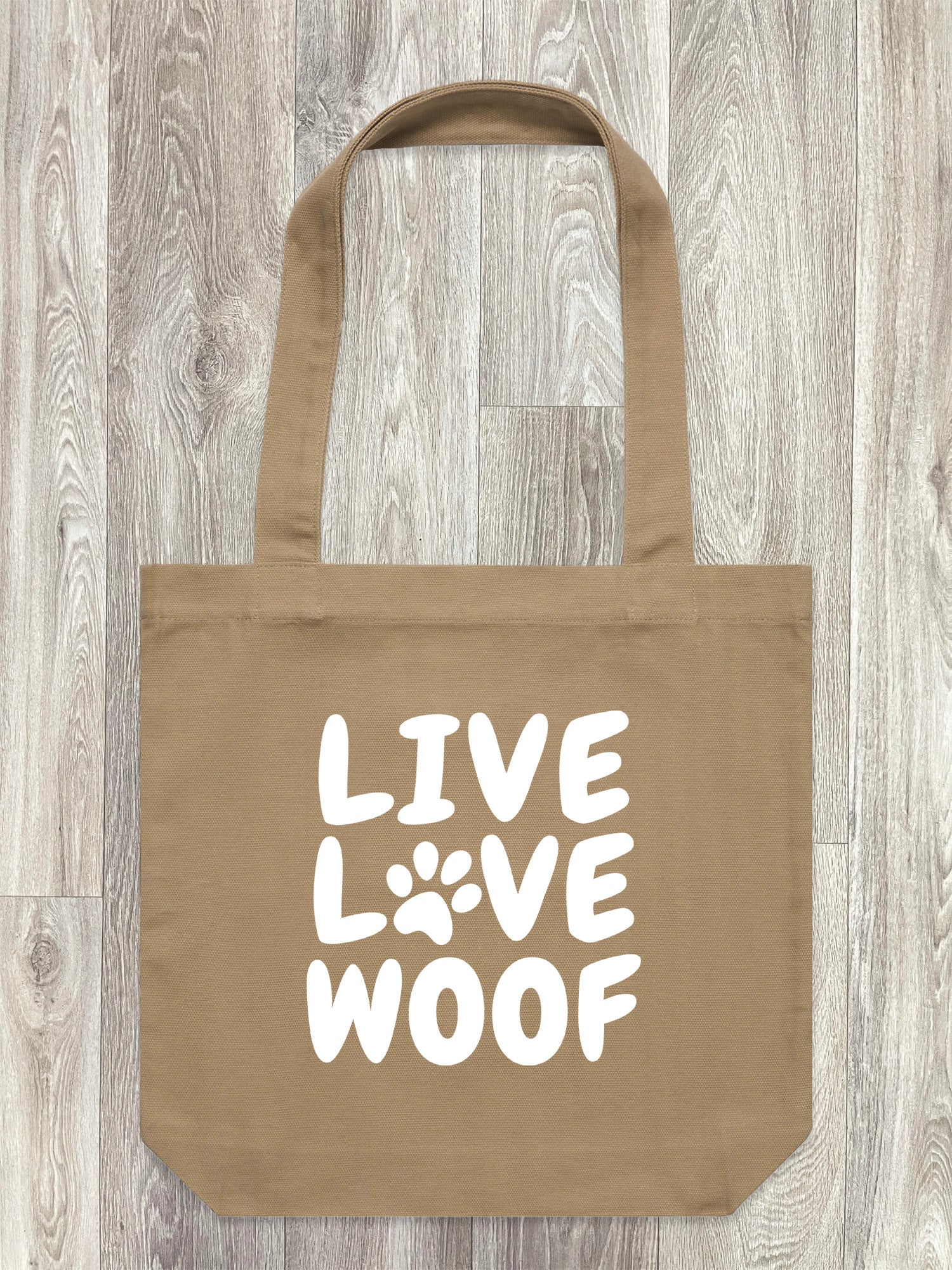 Live Love Woof Edith Tote Bag - Image 4