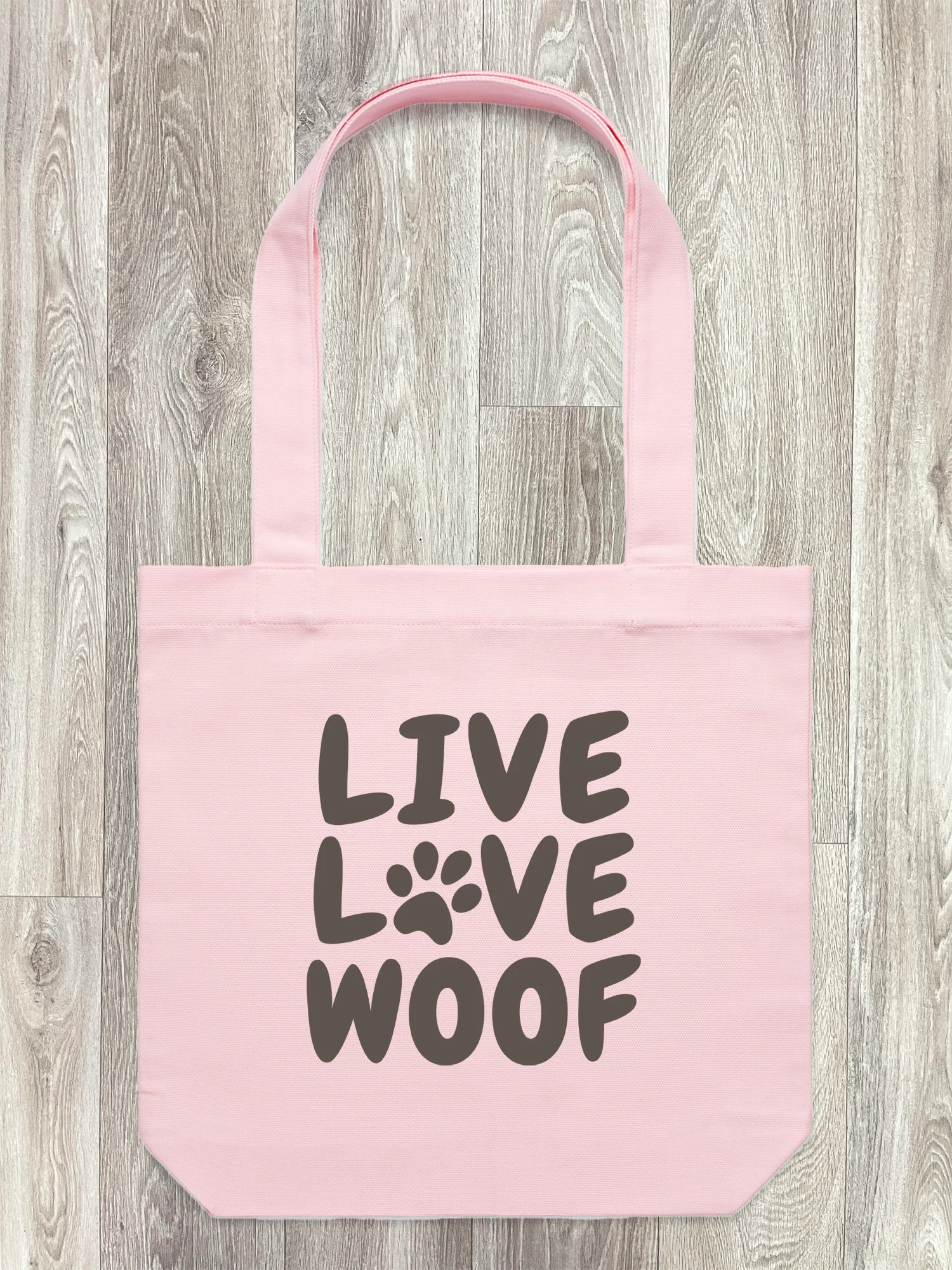 Live Love Woof Edith Tote Bag - Image 7