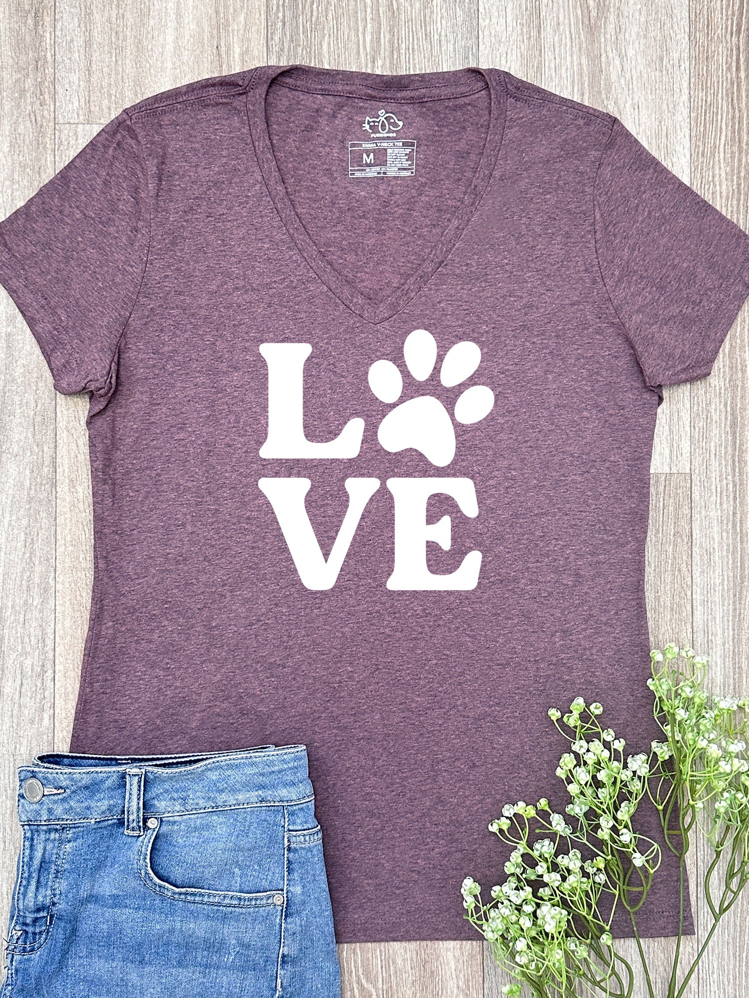 LOVE Emma V-Neck Tee - Image 2