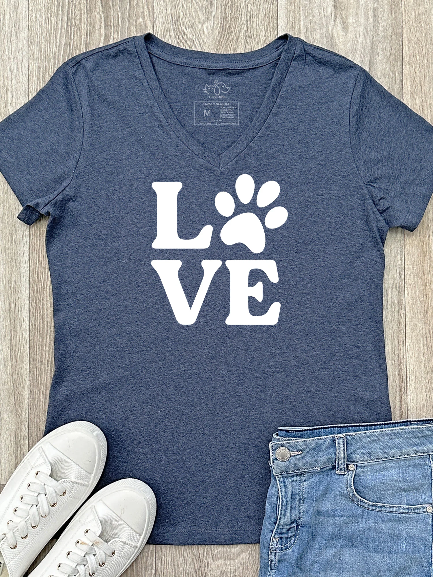 LOVE Emma V-Neck Tee - Image 5