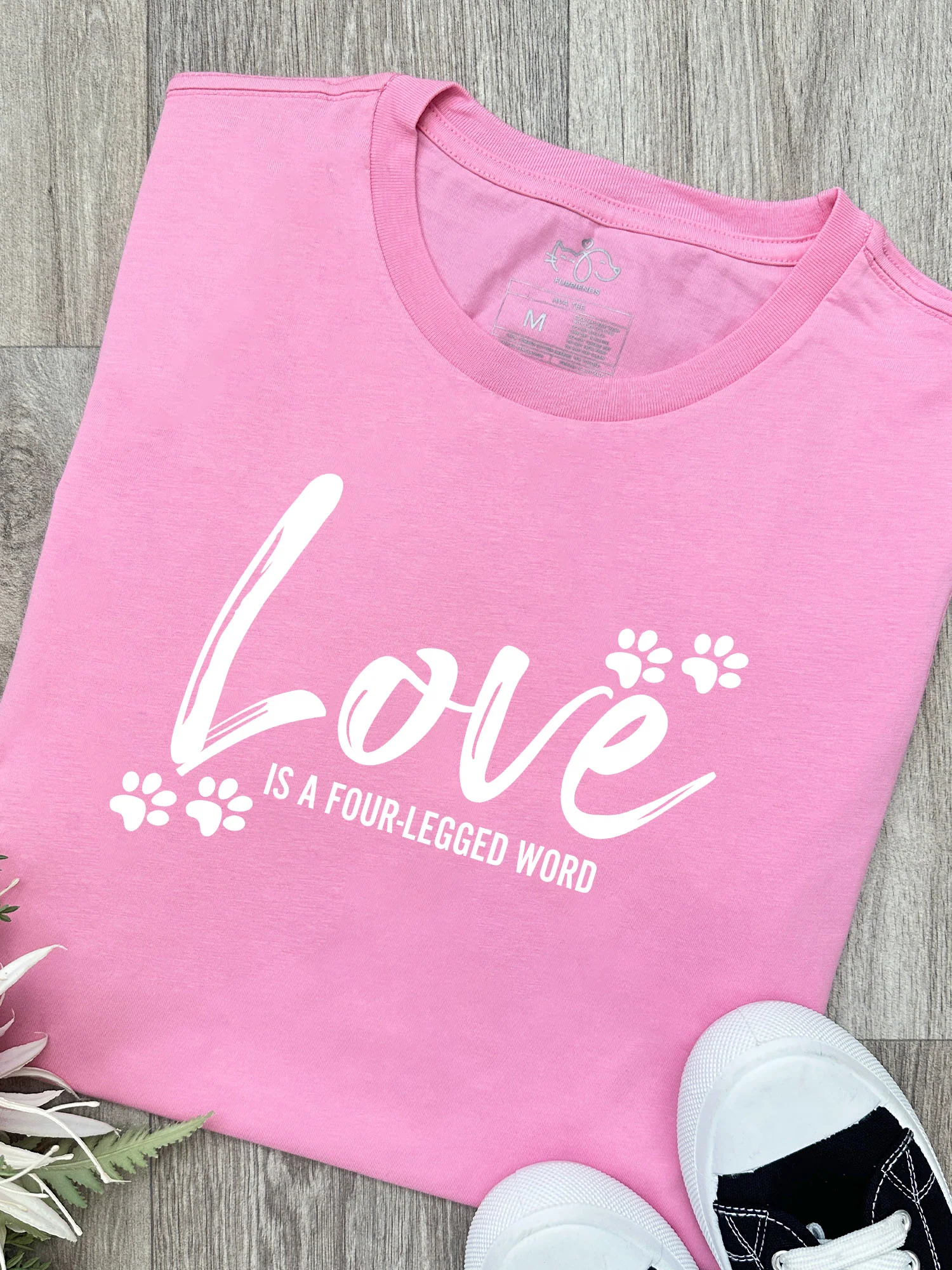 Love Is A Four-Legged Word Ava Women's Regular Fit Tee - Image 7