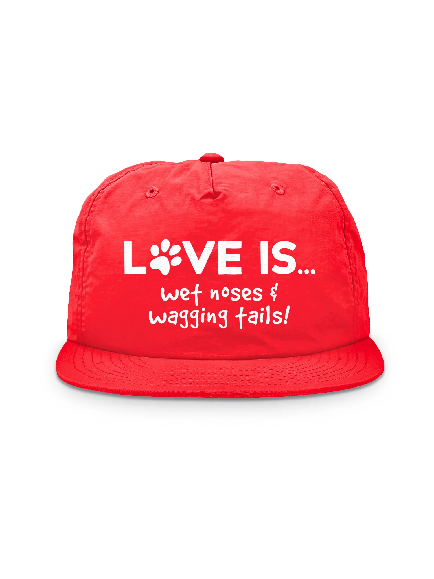 Love Is... Wet Noses & Wagging Tails! Quick-Dry Cap - Image 3