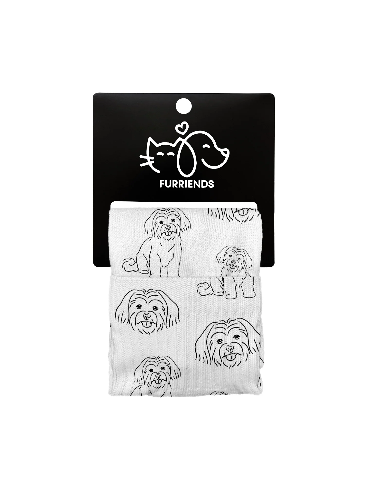 Maltese Terrier Ankle Socks - Image 3