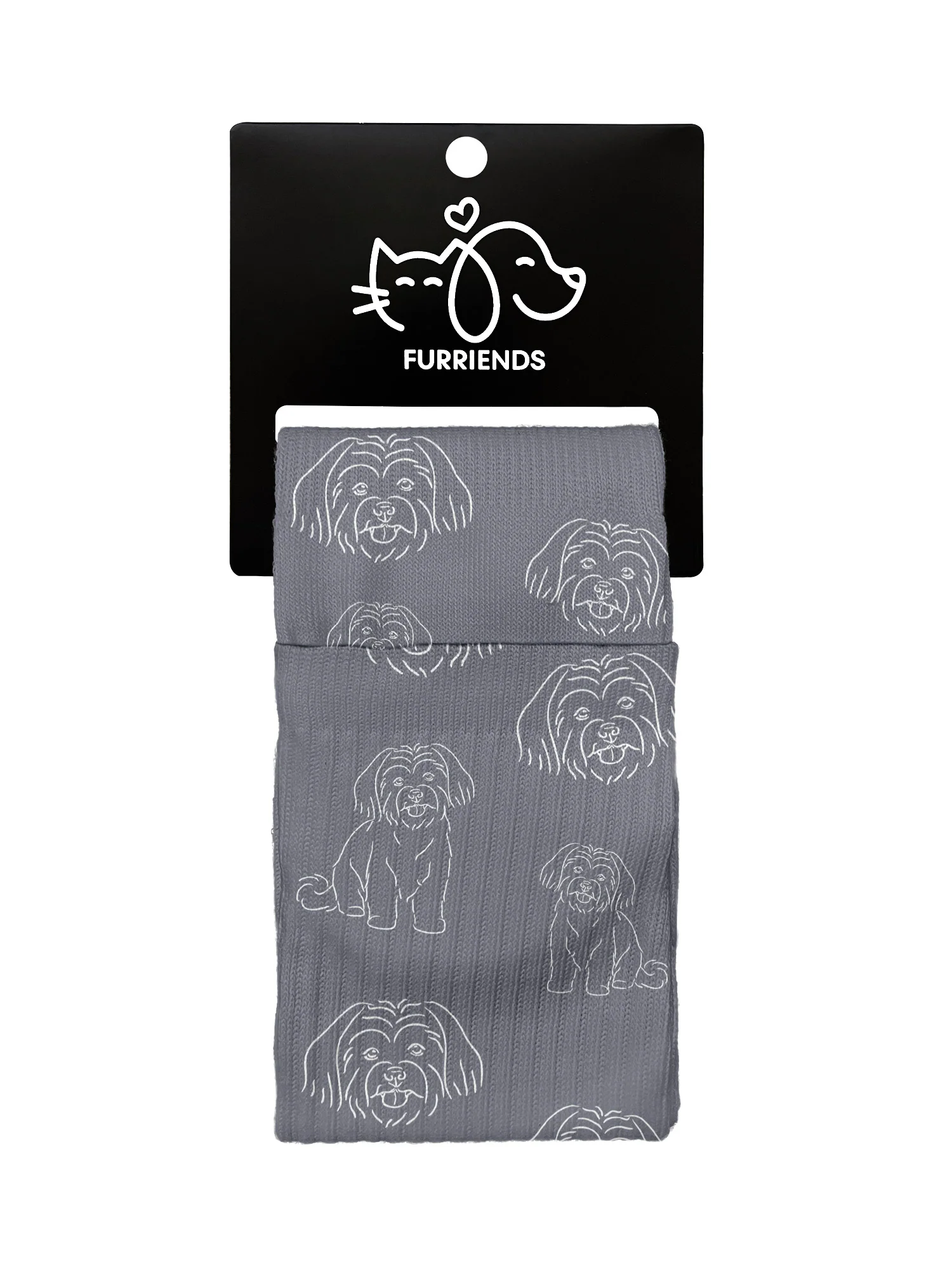 Maltese Terrier Crew Socks - Image 4
