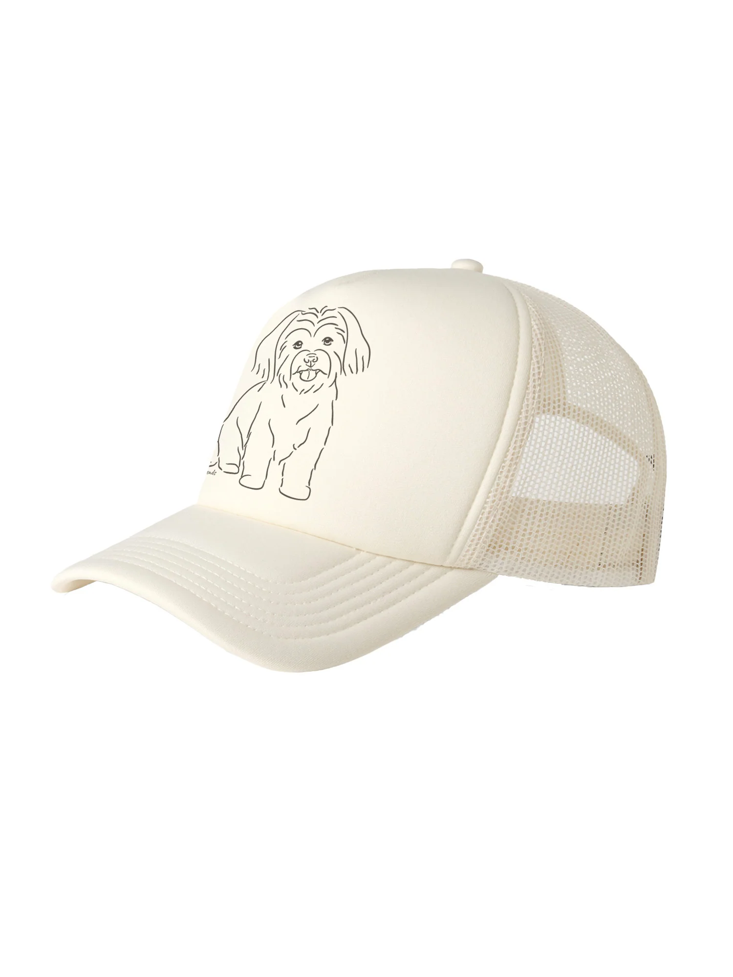 Maltese Terrier Foam Trucker Cap - Image 11
