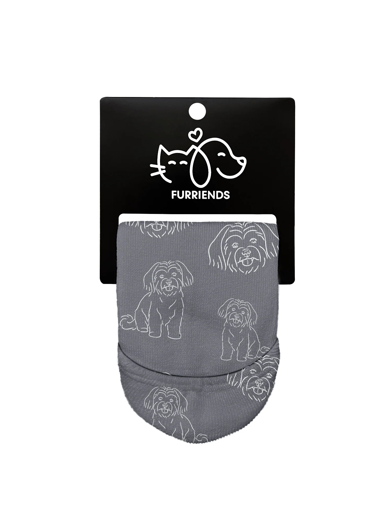 Maltese Terrier No Show Socks - Image 4