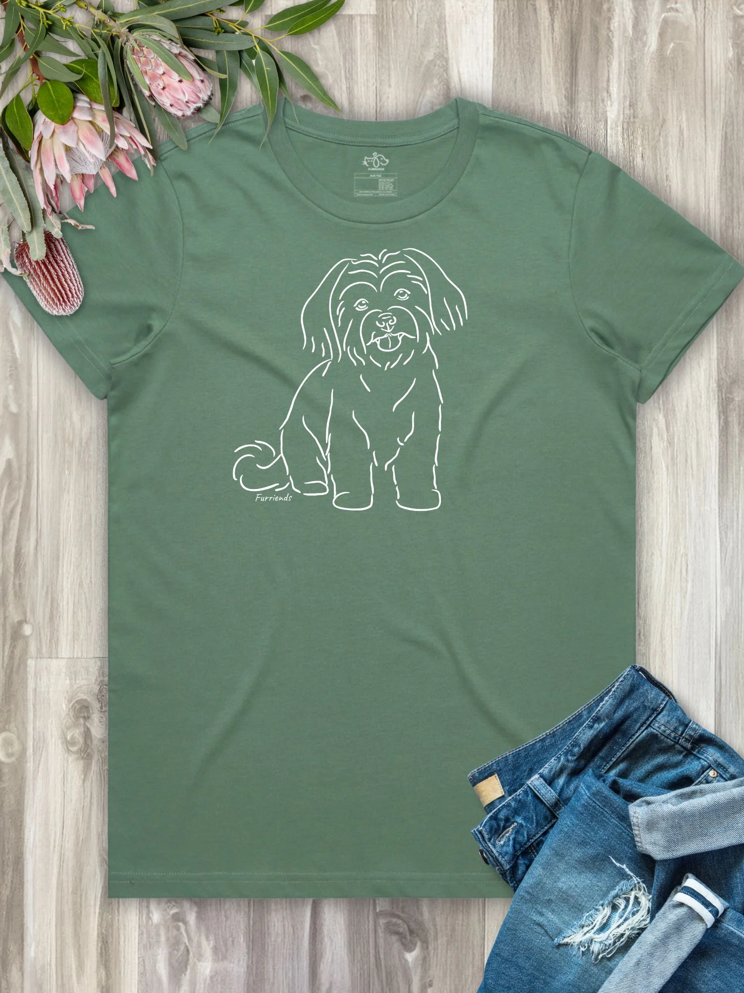 Maltese Terrier Regular Fit T-shirt - Image 12
