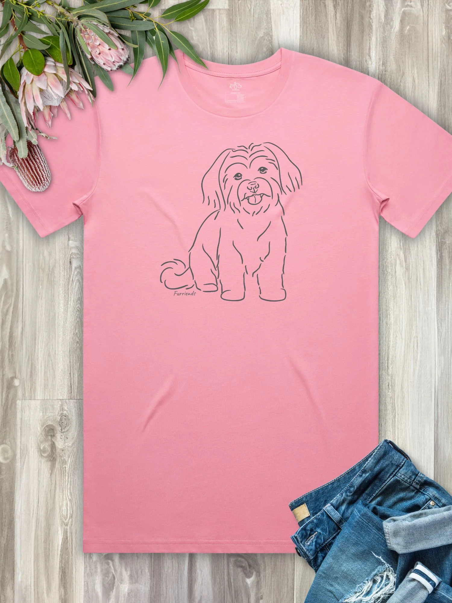 Maltese Terrier Regular Fit T-shirt - Image 3
