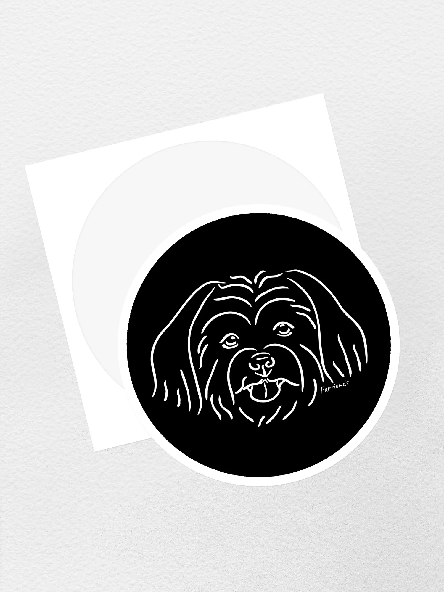 Maltese Terrier Sticker - Image 2