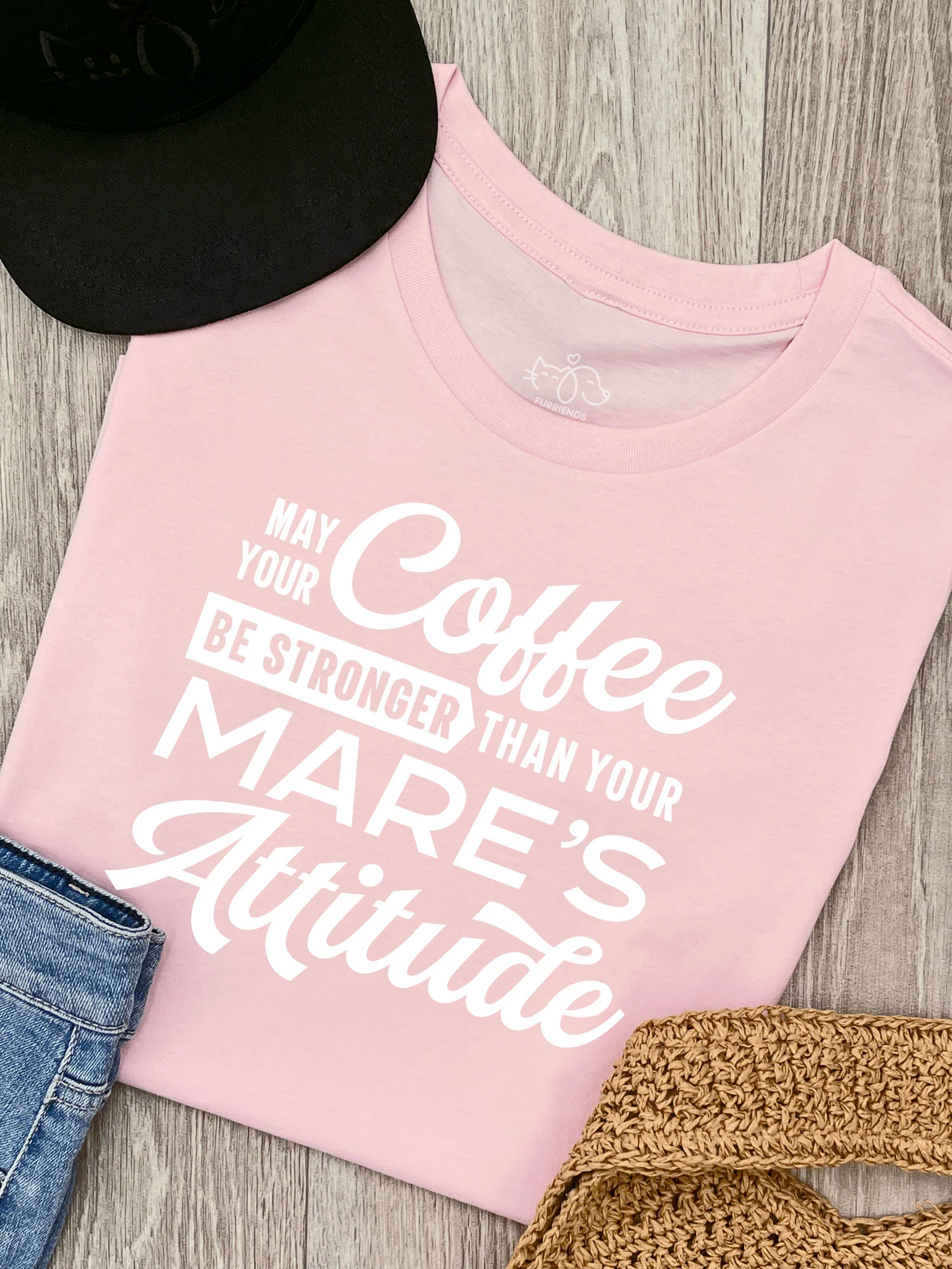Mare's Attitude Ava Women's Regular Fit Tee - Image 4