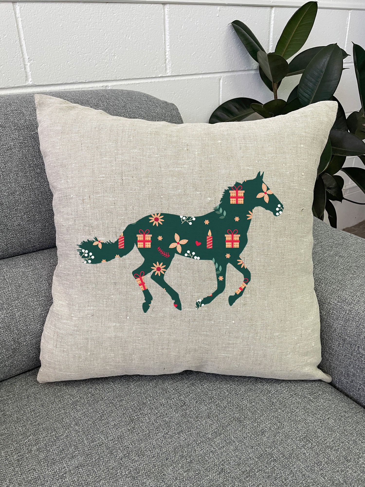 Marey & Bright Linen Cushion Cover - Image 3