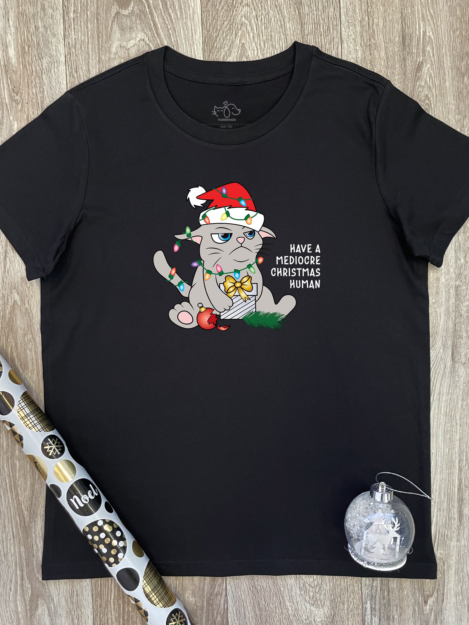 Mediocre Christmas Ava Women's Regular Fit Tee - Image 2