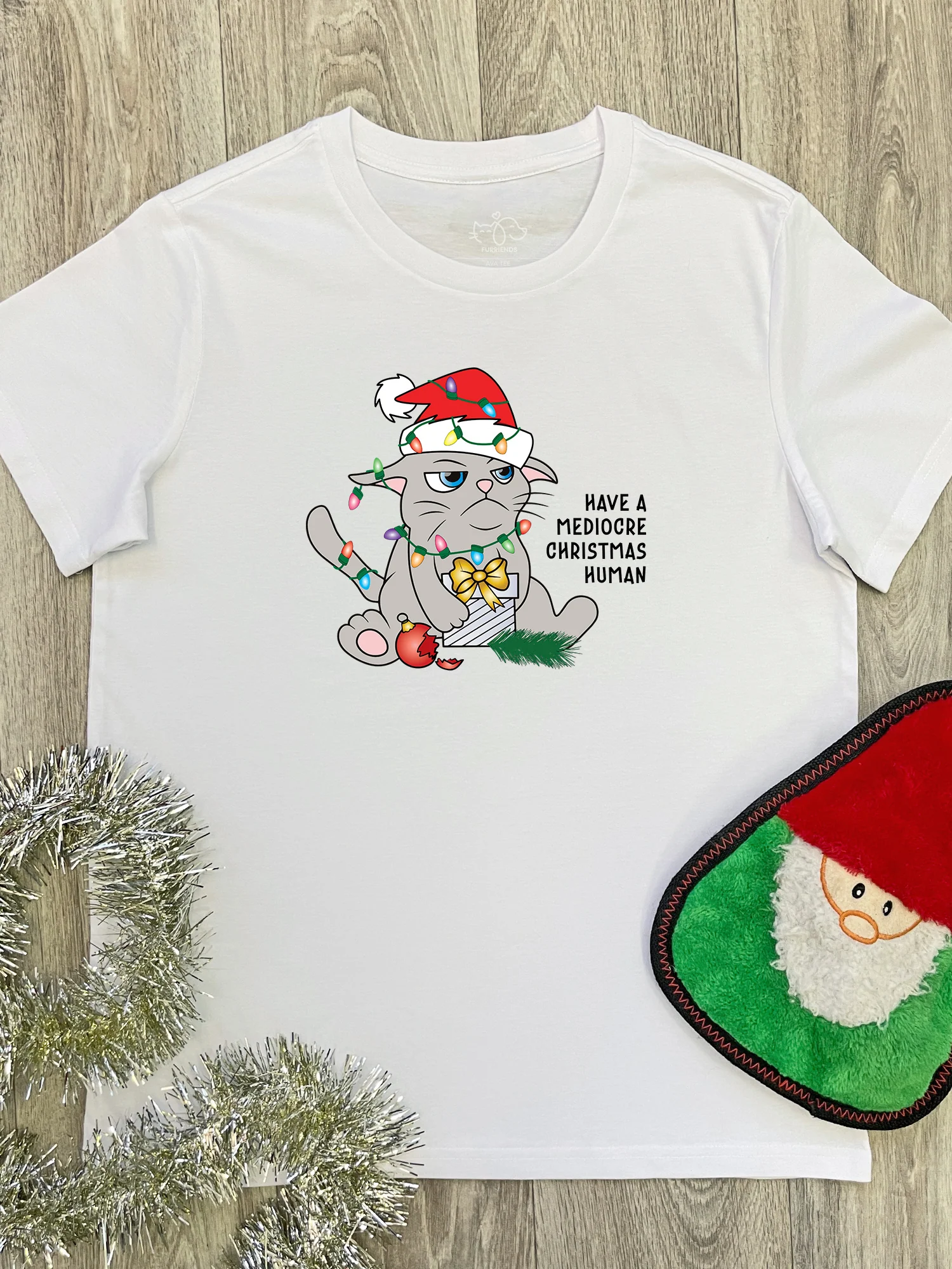 Mediocre Christmas Ava Women's Regular Fit Tee - Image 3