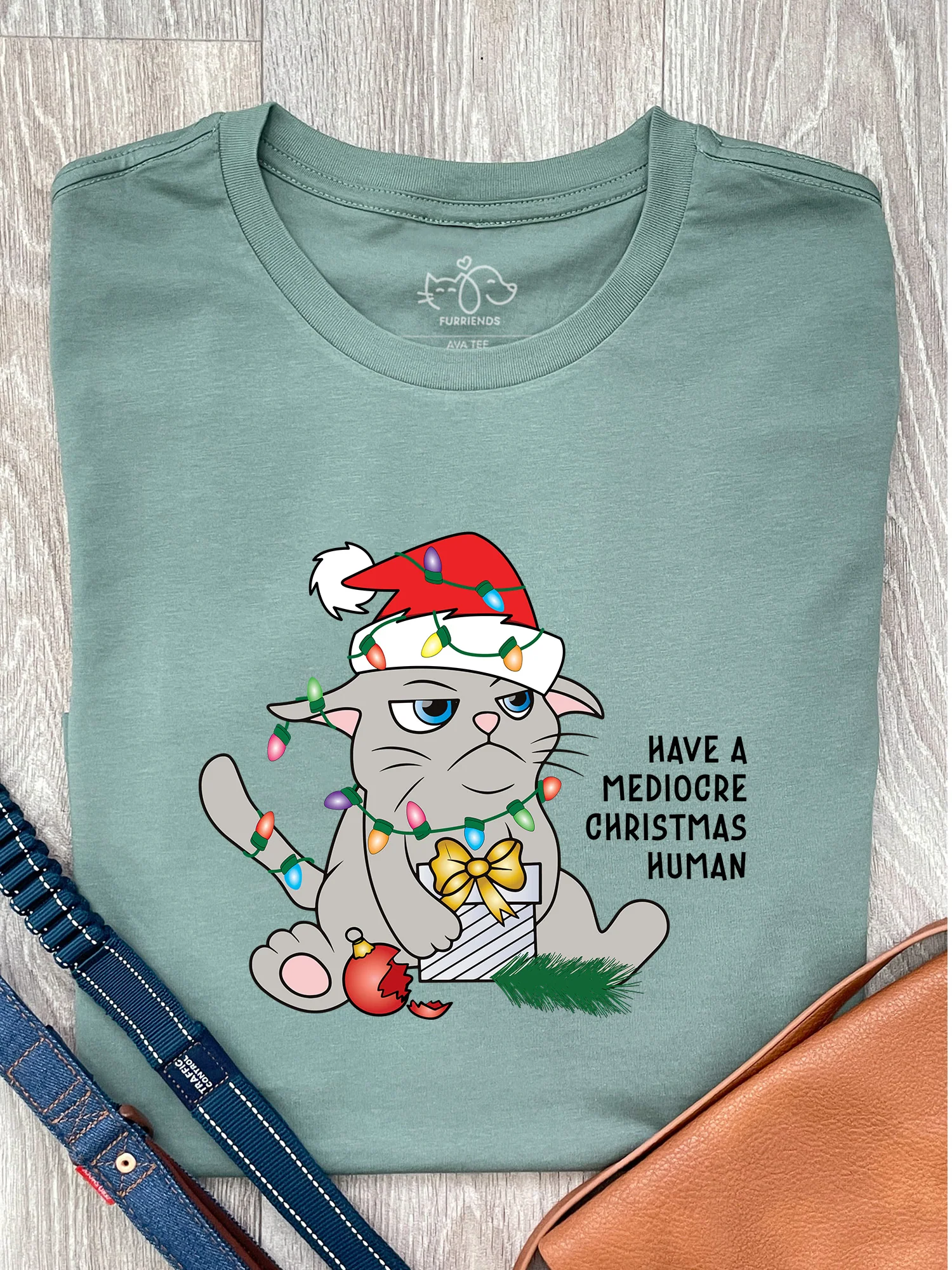 Mediocre Christmas Ava Women's Regular Fit Tee - Image 4
