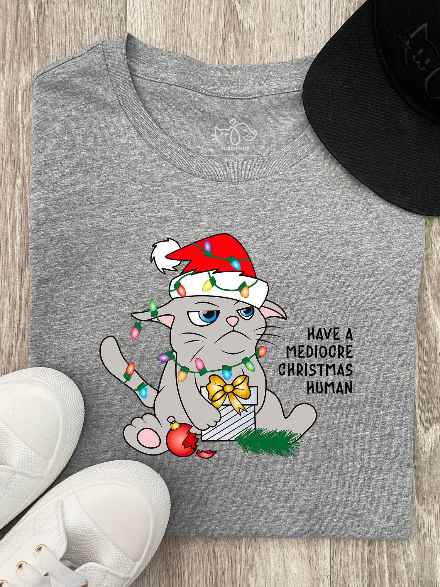 Mediocre Christmas Ava Women's Regular Fit Tee - Image 5