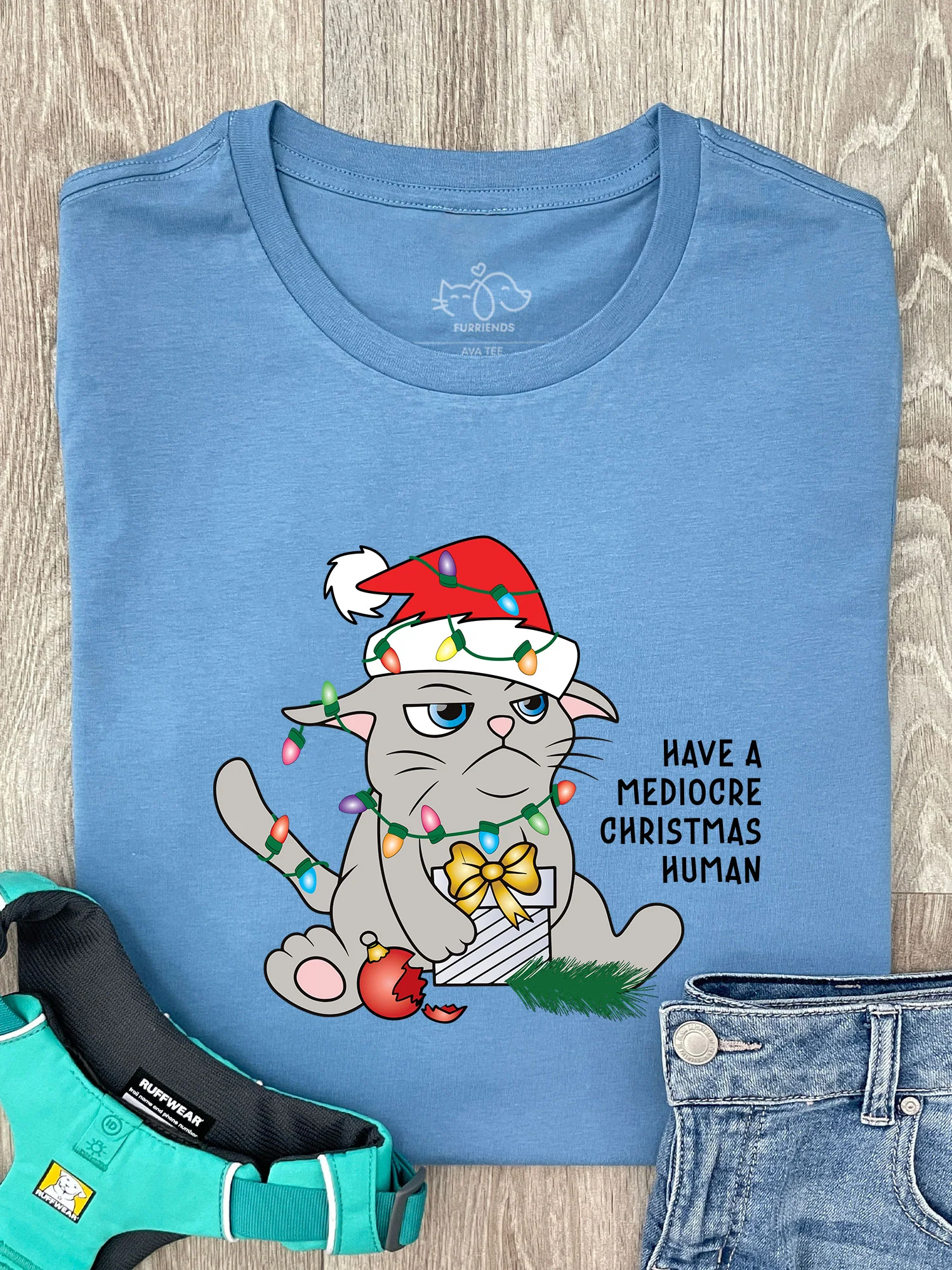 Mediocre Christmas Ava Women's Regular Fit Tee - Image 6