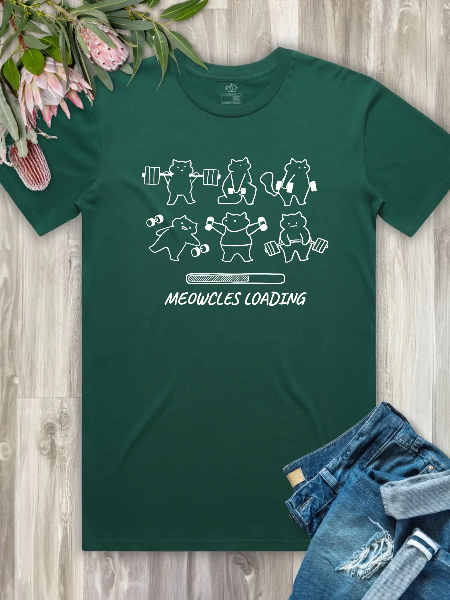 Meowcles Loading TShirt - Image 16