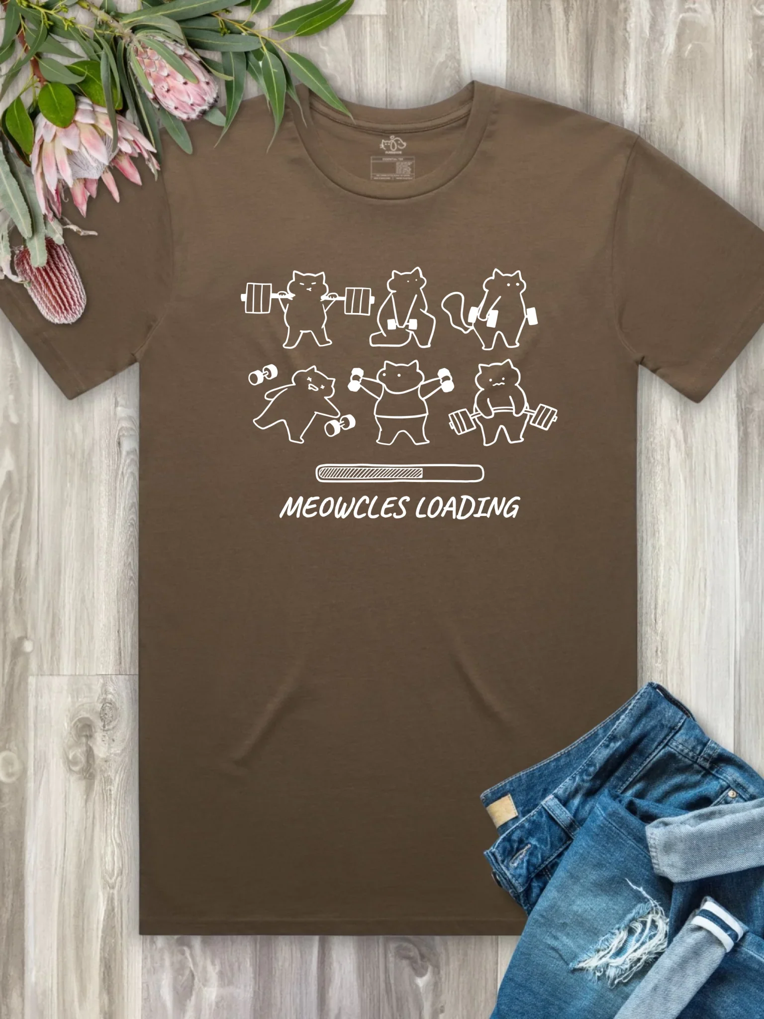 Meowcles Loading TShirt - Image 18