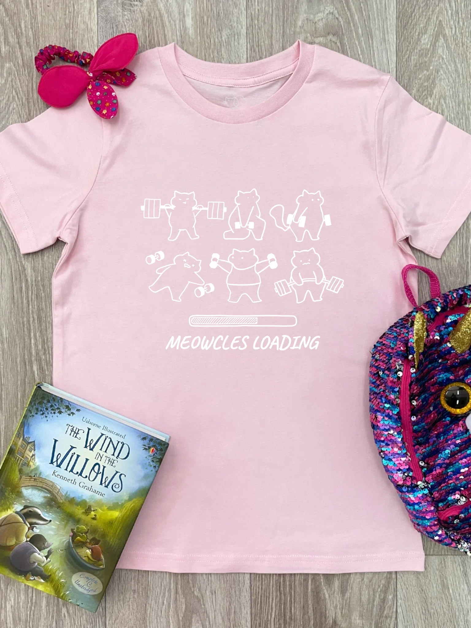 Meowcles Loading Youth Tee - Image 3