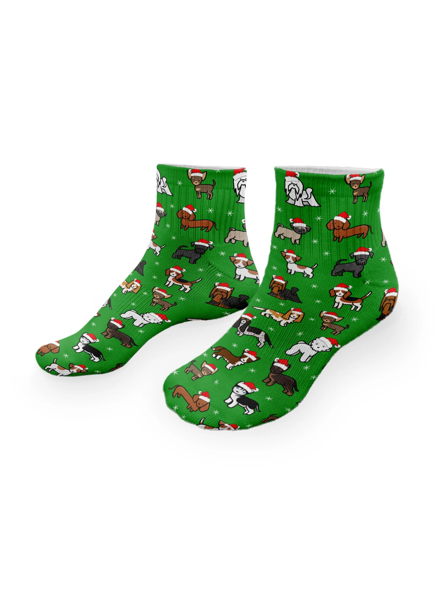 Merry Woofmas Tree Ankle Socks - Image 2