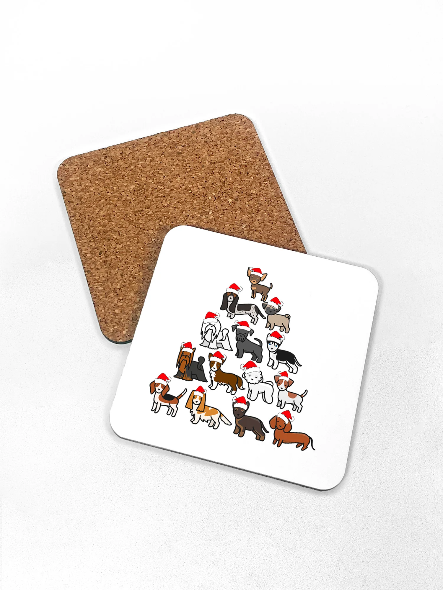 Merry Woofmas Tree Coaster - Image 4