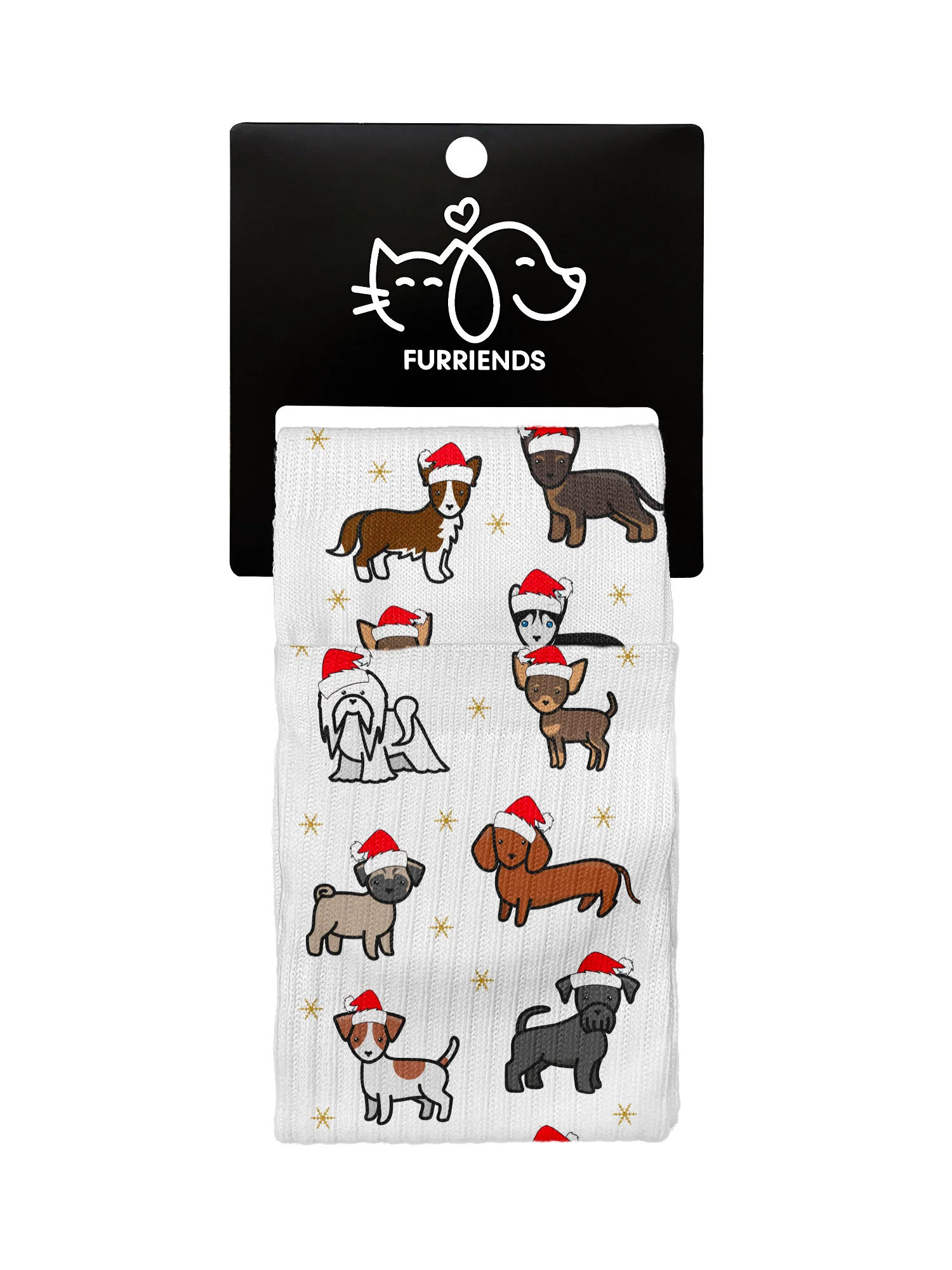 Merry Woofmas Tree Crew Socks - Image 4