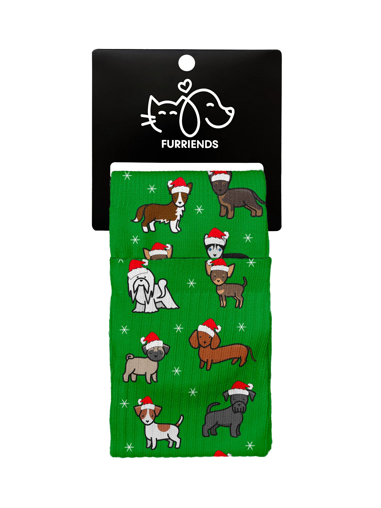 Merry Woofmas Tree Crew Socks - Image 6