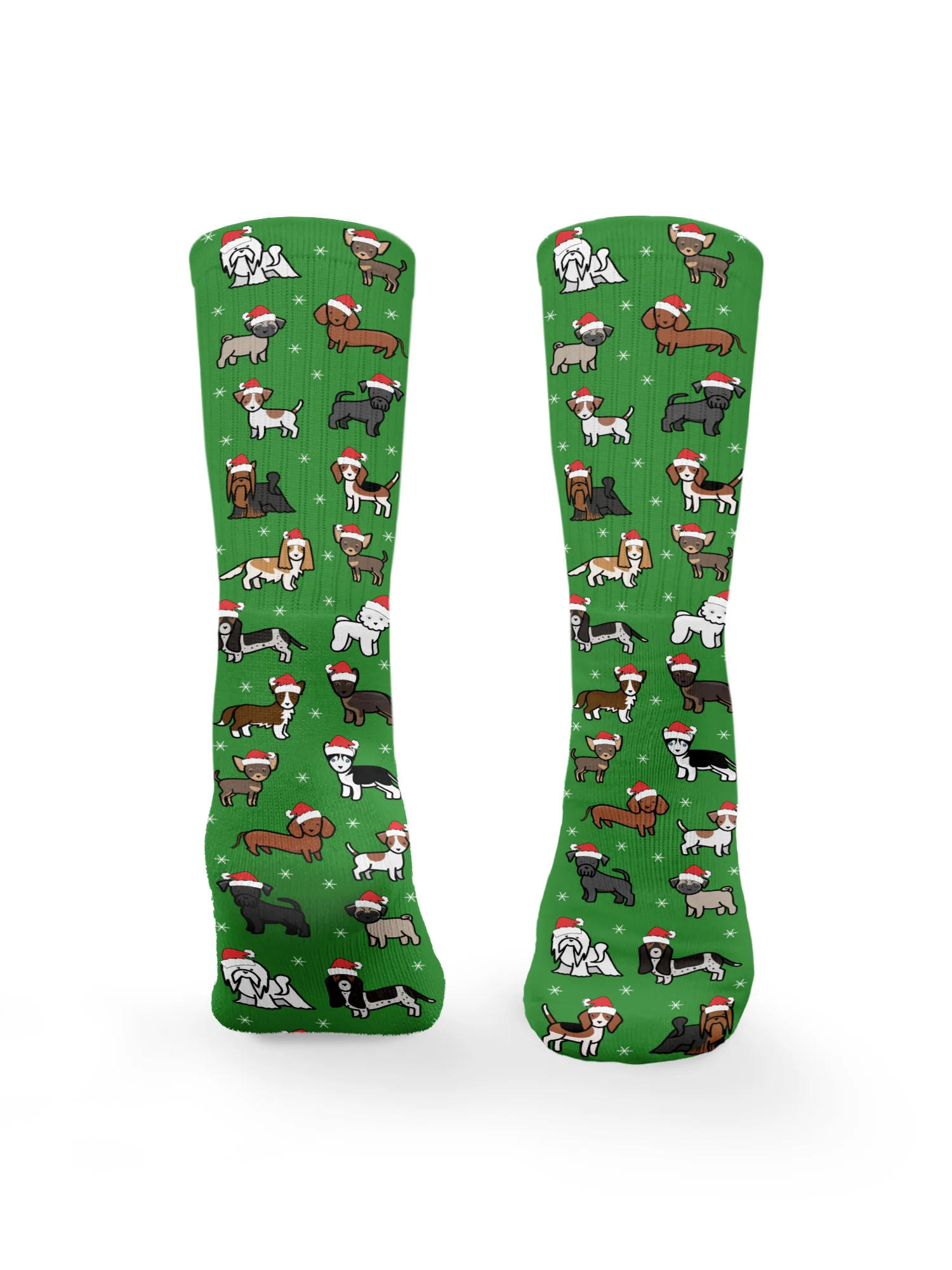Merry Woofmas Tree Crew Socks - Image 9