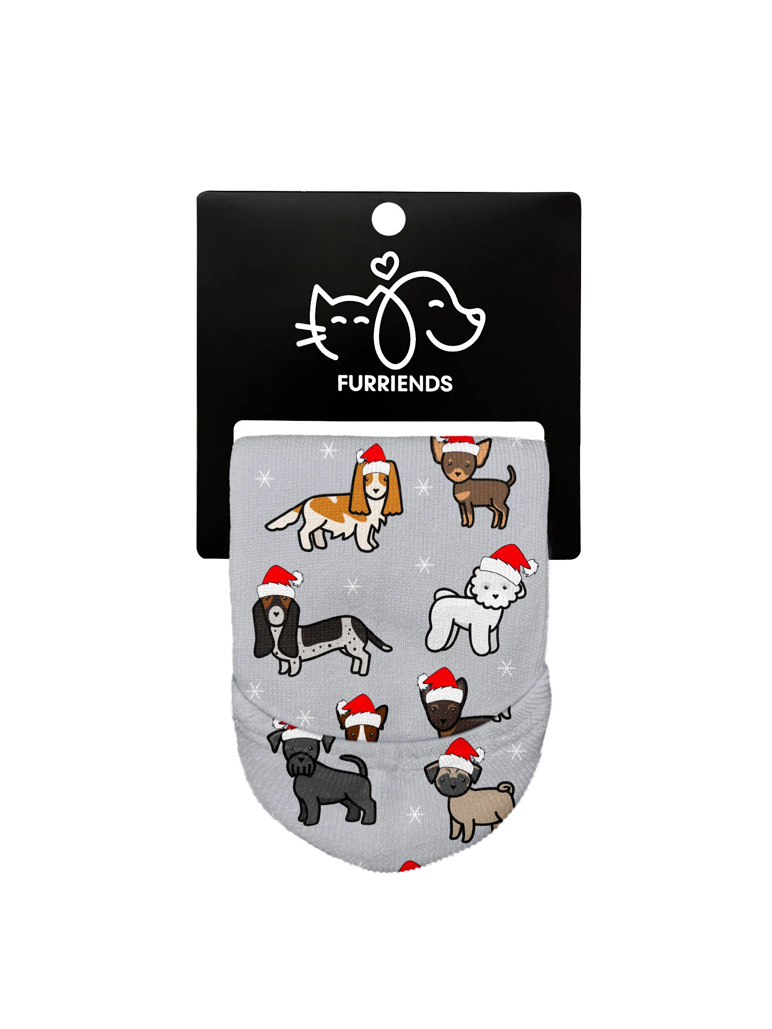 Merry Woofmas Tree No Show Socks - Image 5