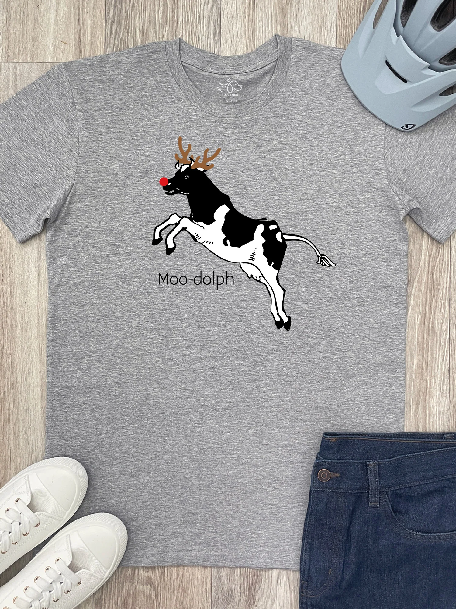 Moo-dolph Essential Unisex Tee - Image 6