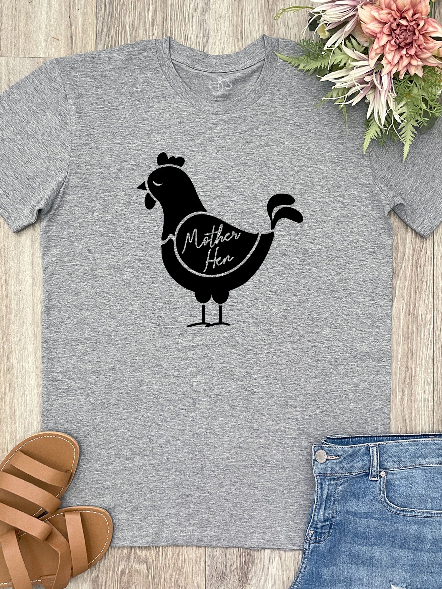 Mother Hen Essential Unisex Tee - Image 3