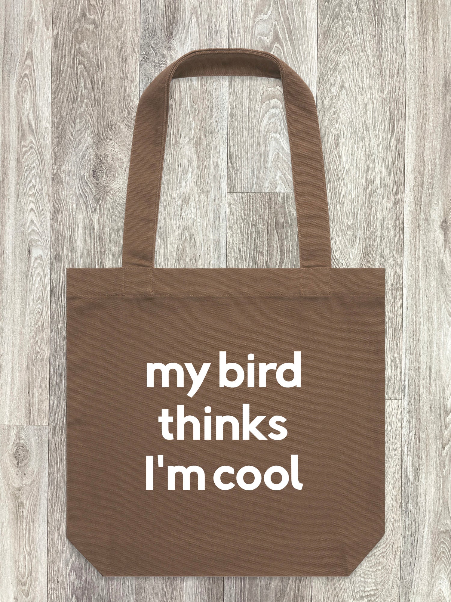 My Bird Thinks I'm Cool Edith Tote Bag - Image 4