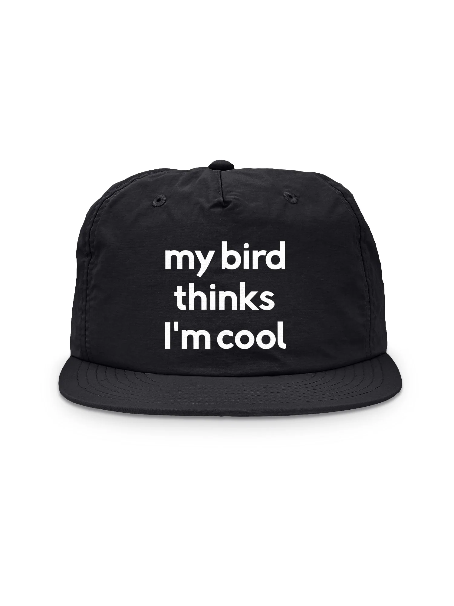 My Bird Thinks I'm Cool Quick-Dry Cap - Image 4