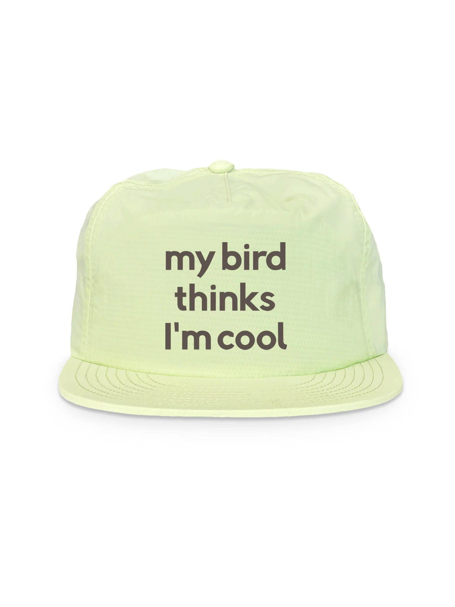 My Bird Thinks I'm Cool Quick-Dry Cap - Image 5
