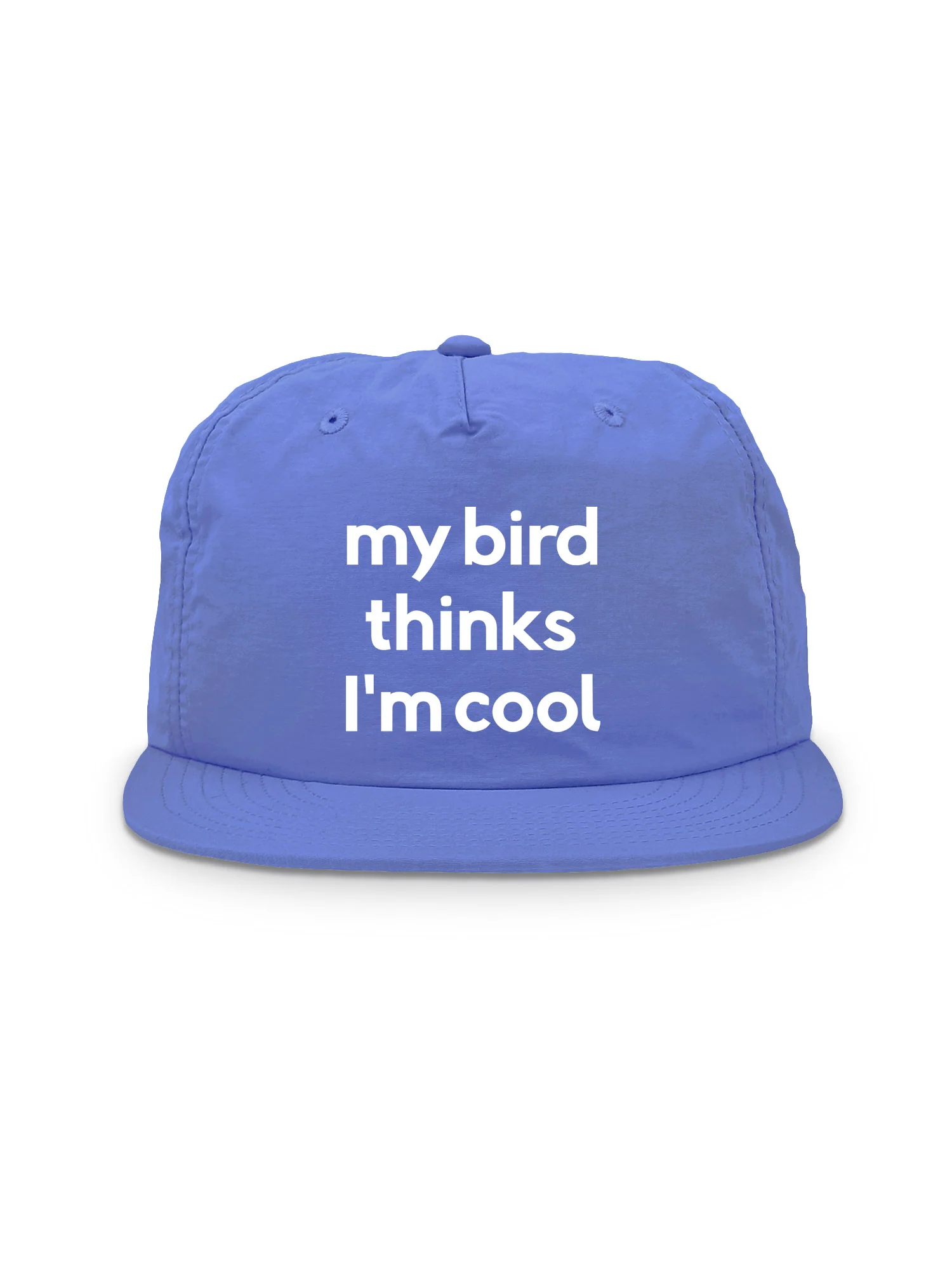 My Bird Thinks I'm Cool Quick-Dry Cap - Image 6