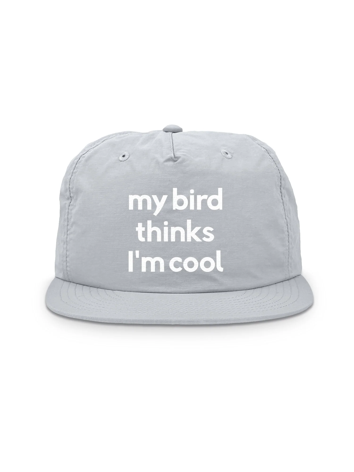 My Bird Thinks I'm Cool Quick-Dry Cap - Image 7