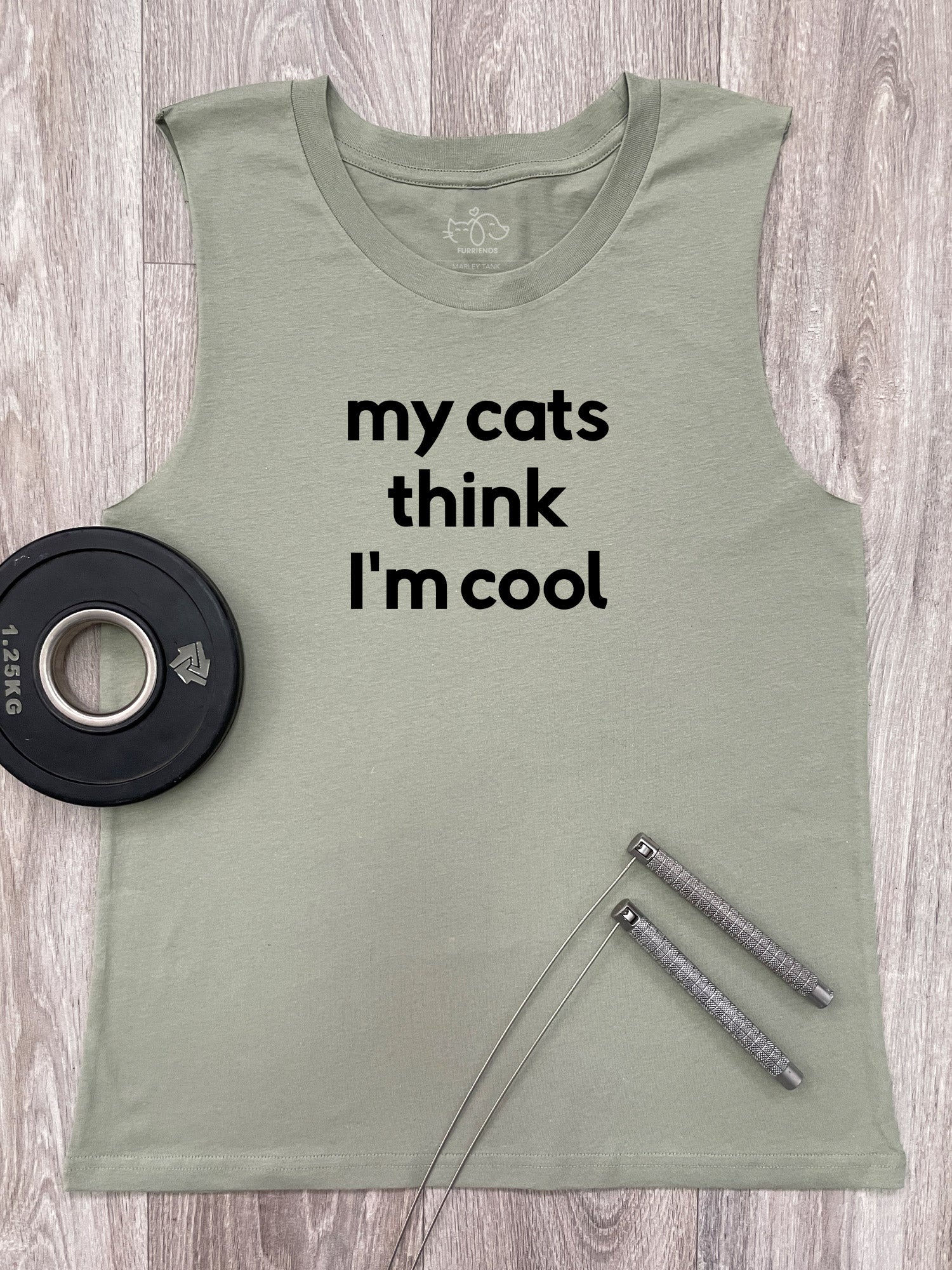 My Cat Thinks I'm Cool Marley Tank - Image 10