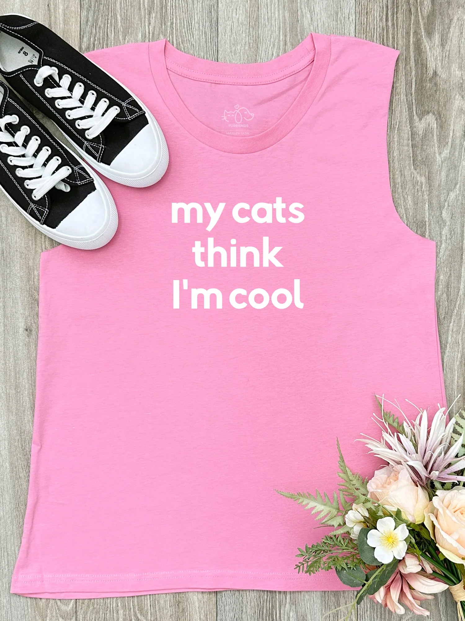 My Cat Thinks I'm Cool Marley Tank - Image 8