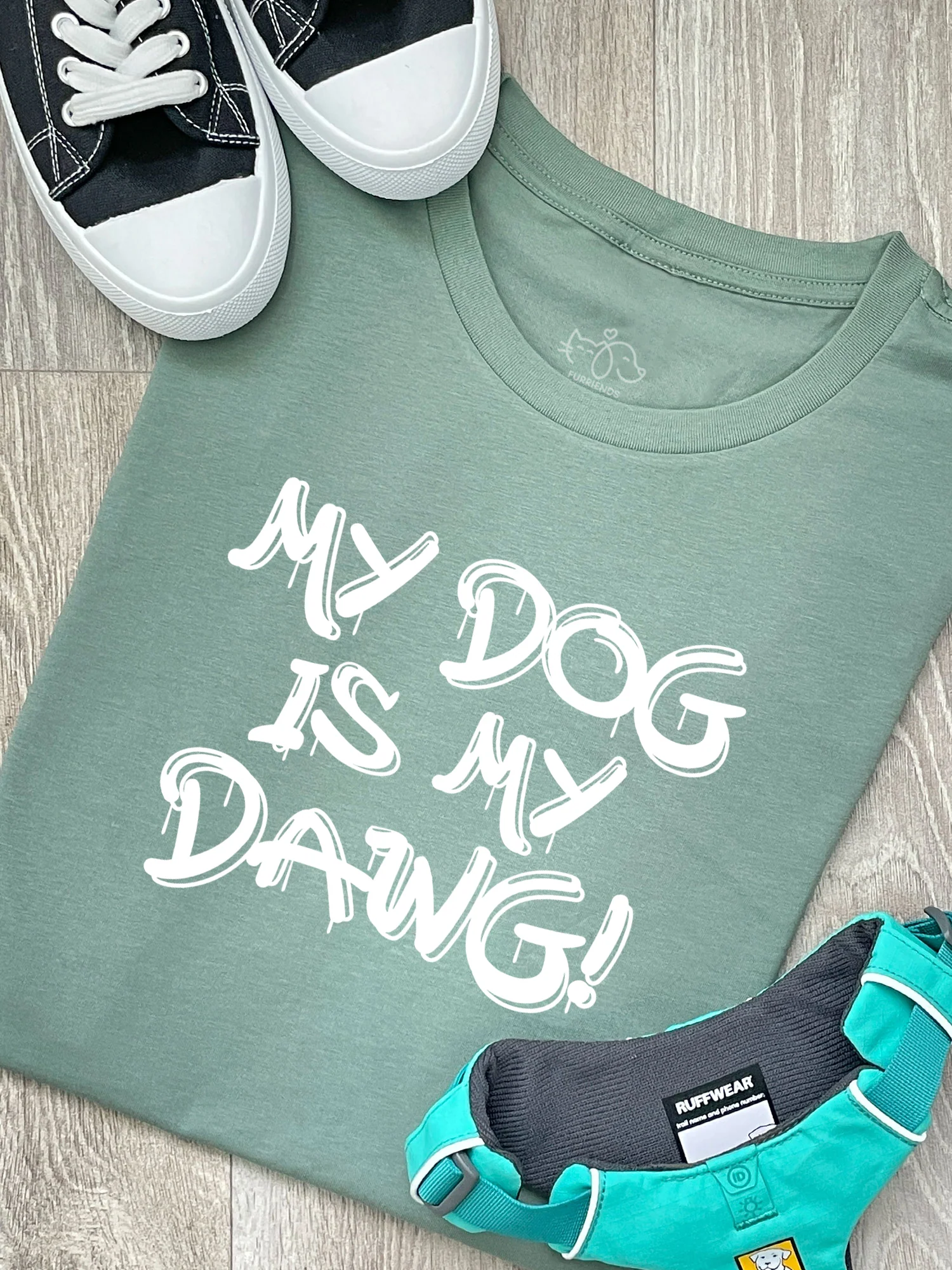 My Dog Is My Dawg! Ava Women's Regular Fit Tee - Image 5