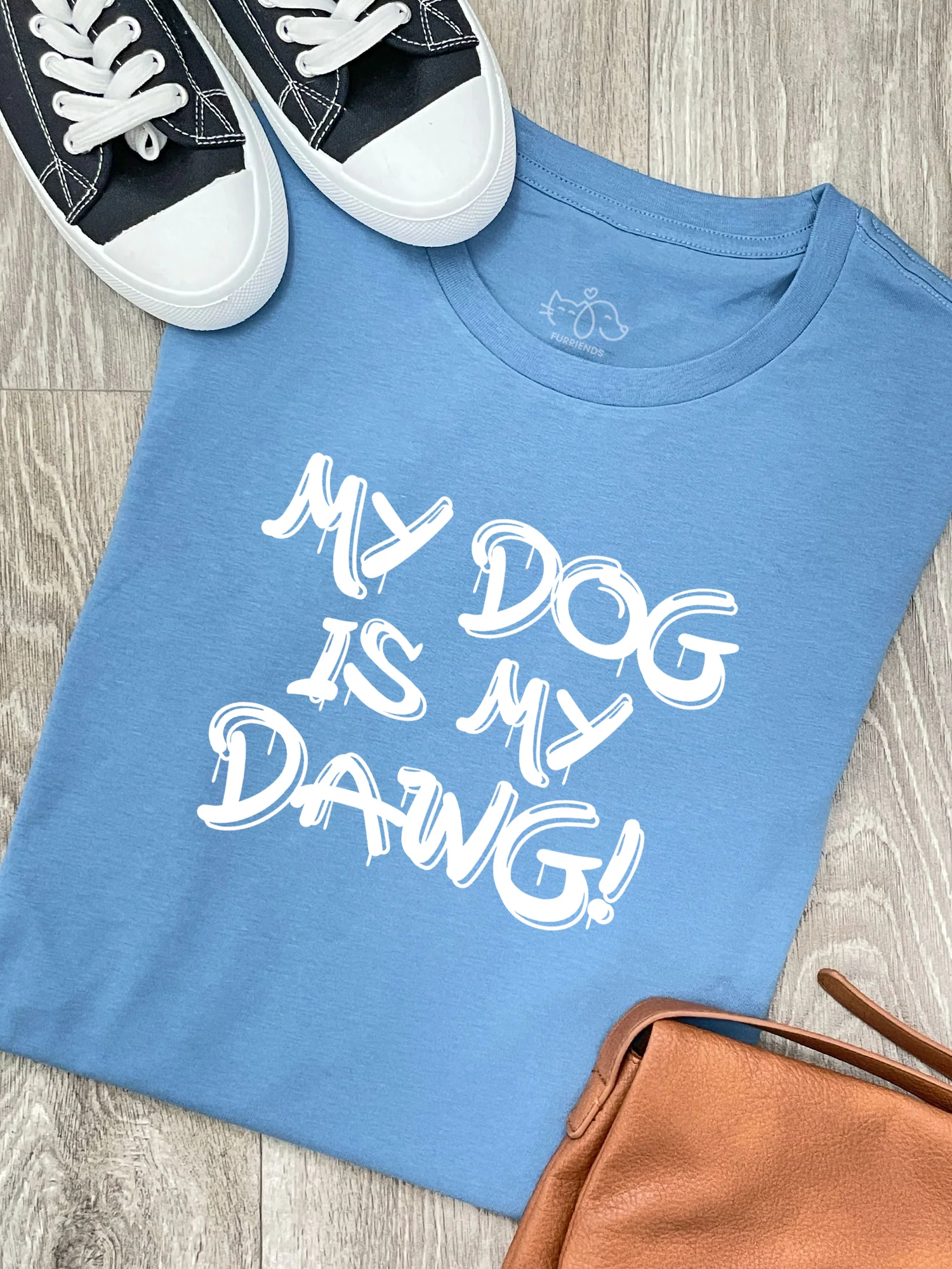 My Dog Is My Dawg! Ava Women's Regular Fit Tee - Image 6