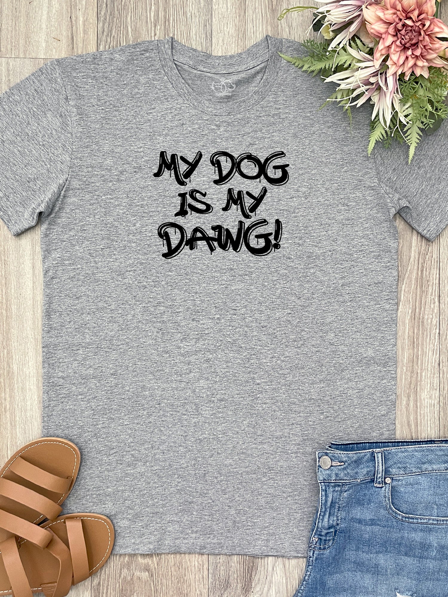 My Dog Is My Dawg! Essential Unisex Tee - Image 2