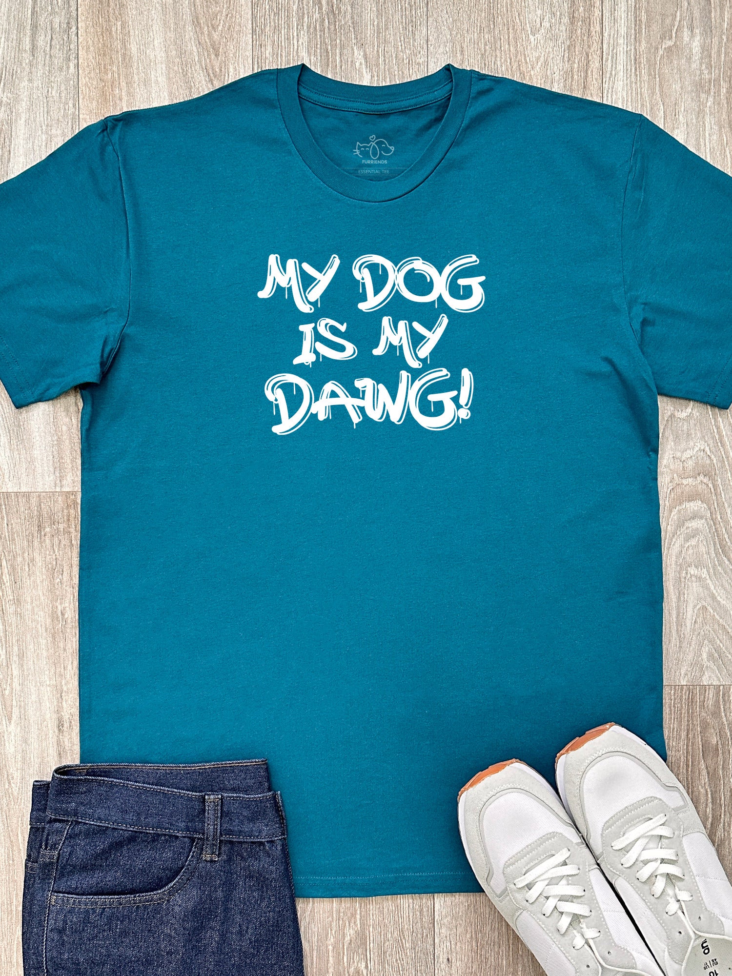 My Dog Is My Dawg! Essential Unisex Tee - Image 4
