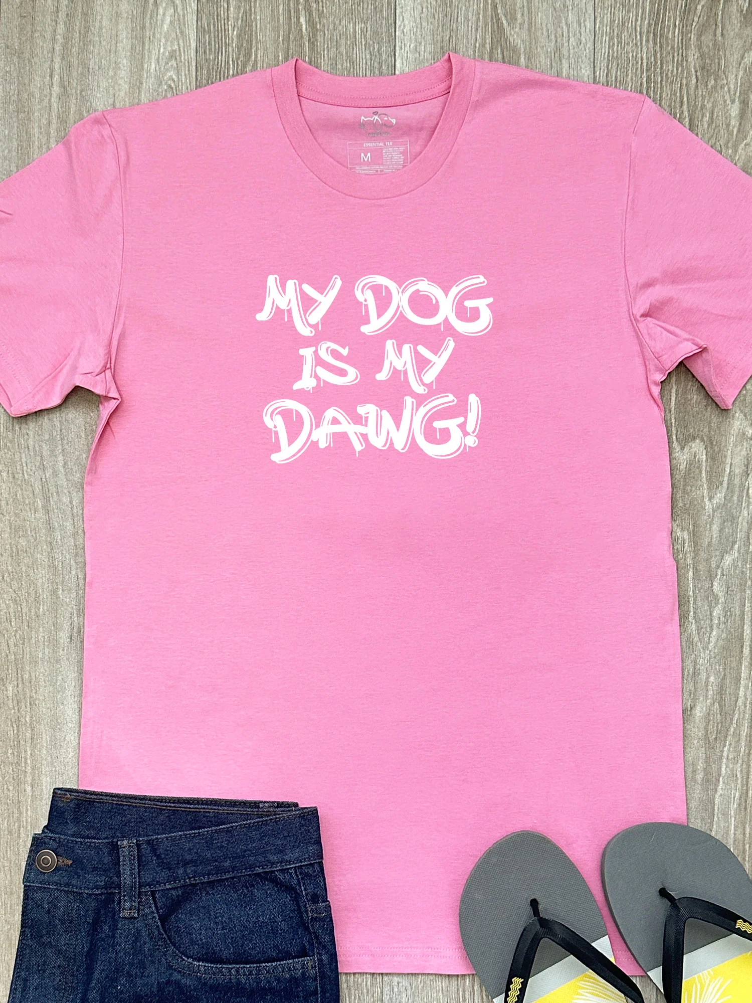 My Dog Is My Dawg! Essential Unisex Tee - Image 5