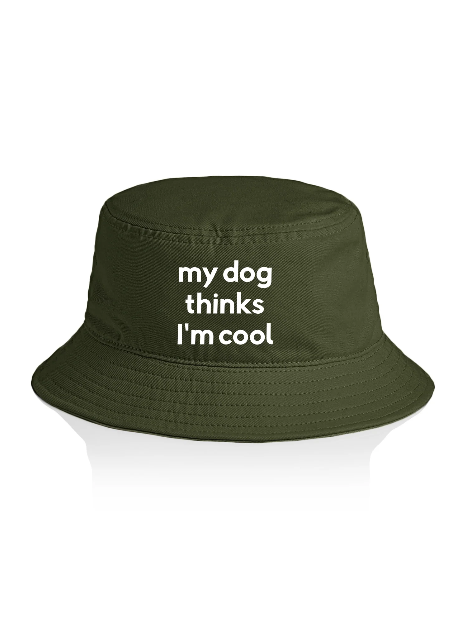 My Dog Thinks I'm Cool Bucket Hat - Image 7
