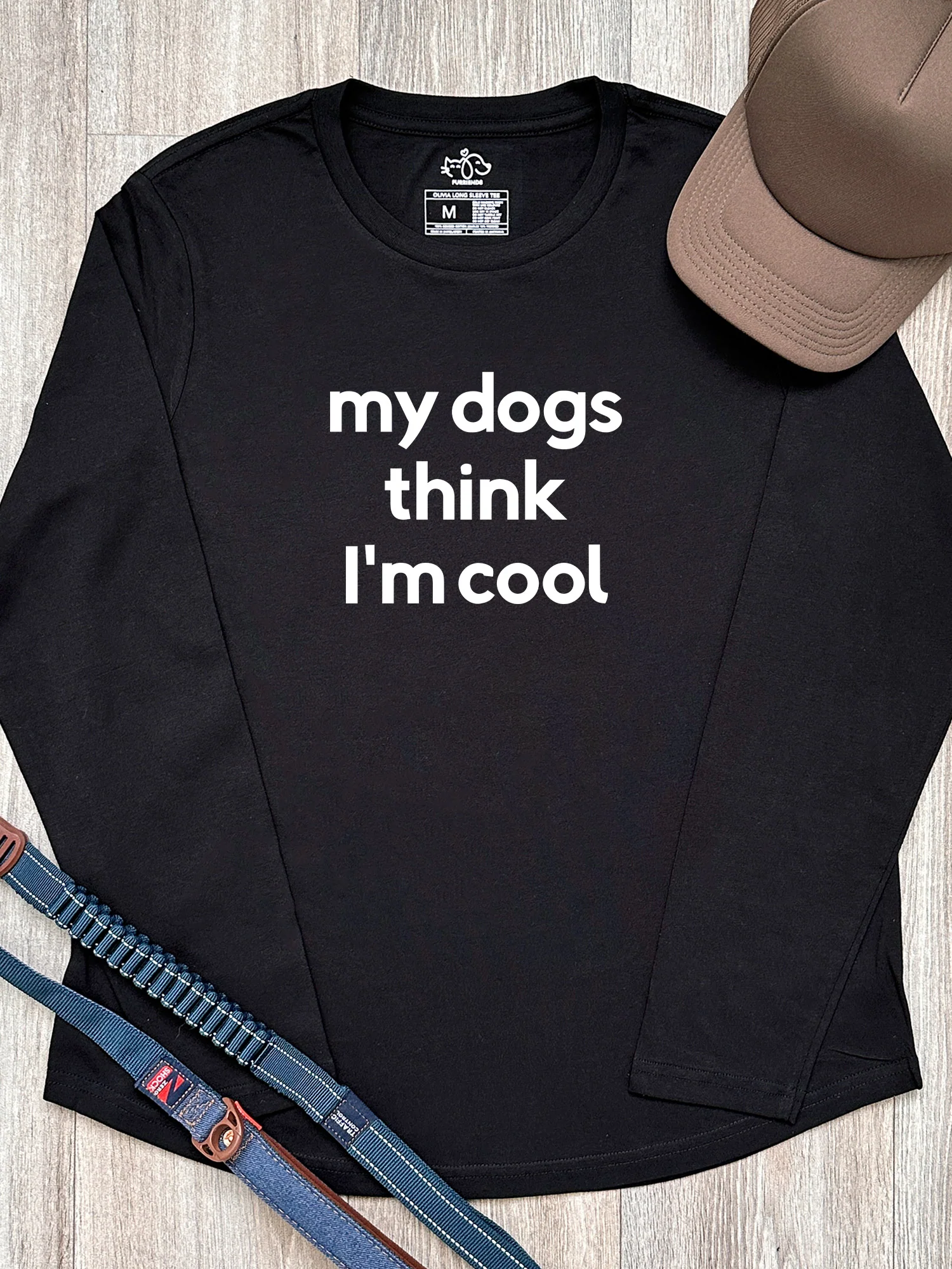 My Dog Thinks I'm Cool Olivia Long Sleeve Tee - Image 5