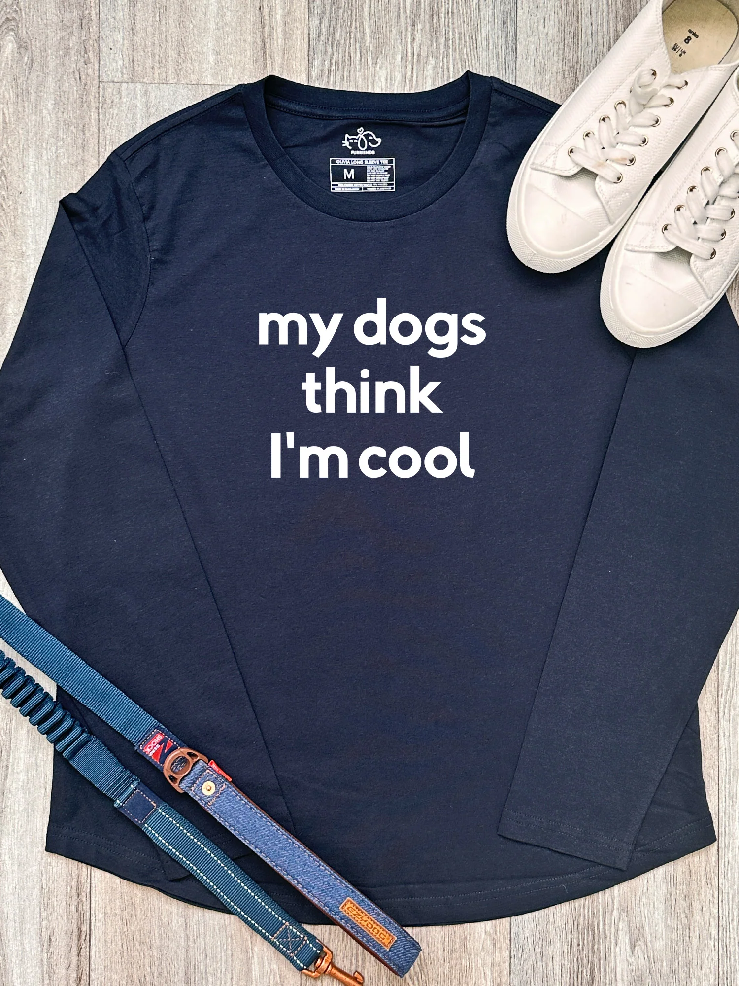 My Dog Thinks I'm Cool Olivia Long Sleeve Tee - Image 7