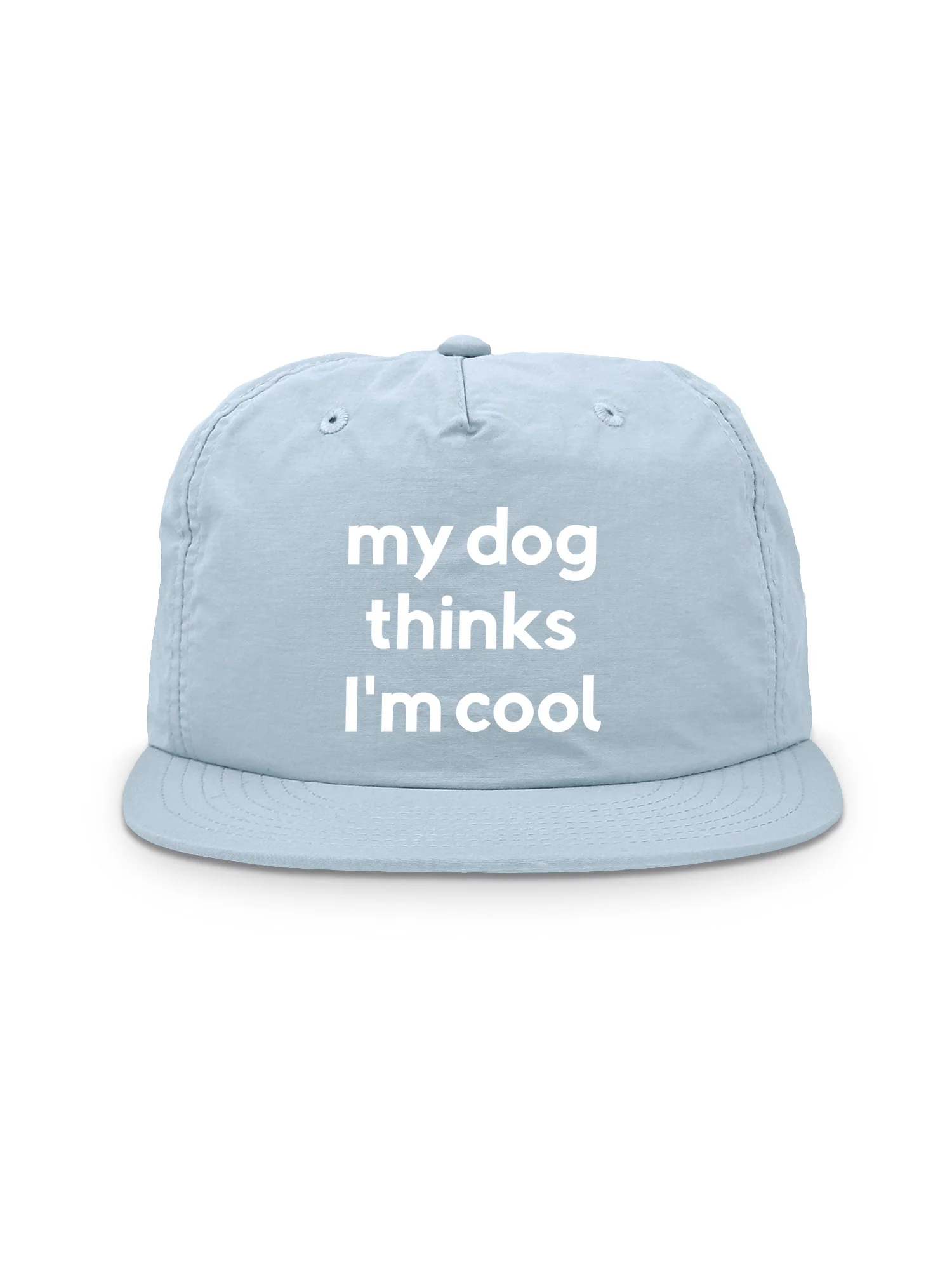 My Dog Thinks I'm Cool Quick-Dry Cap - Image 5