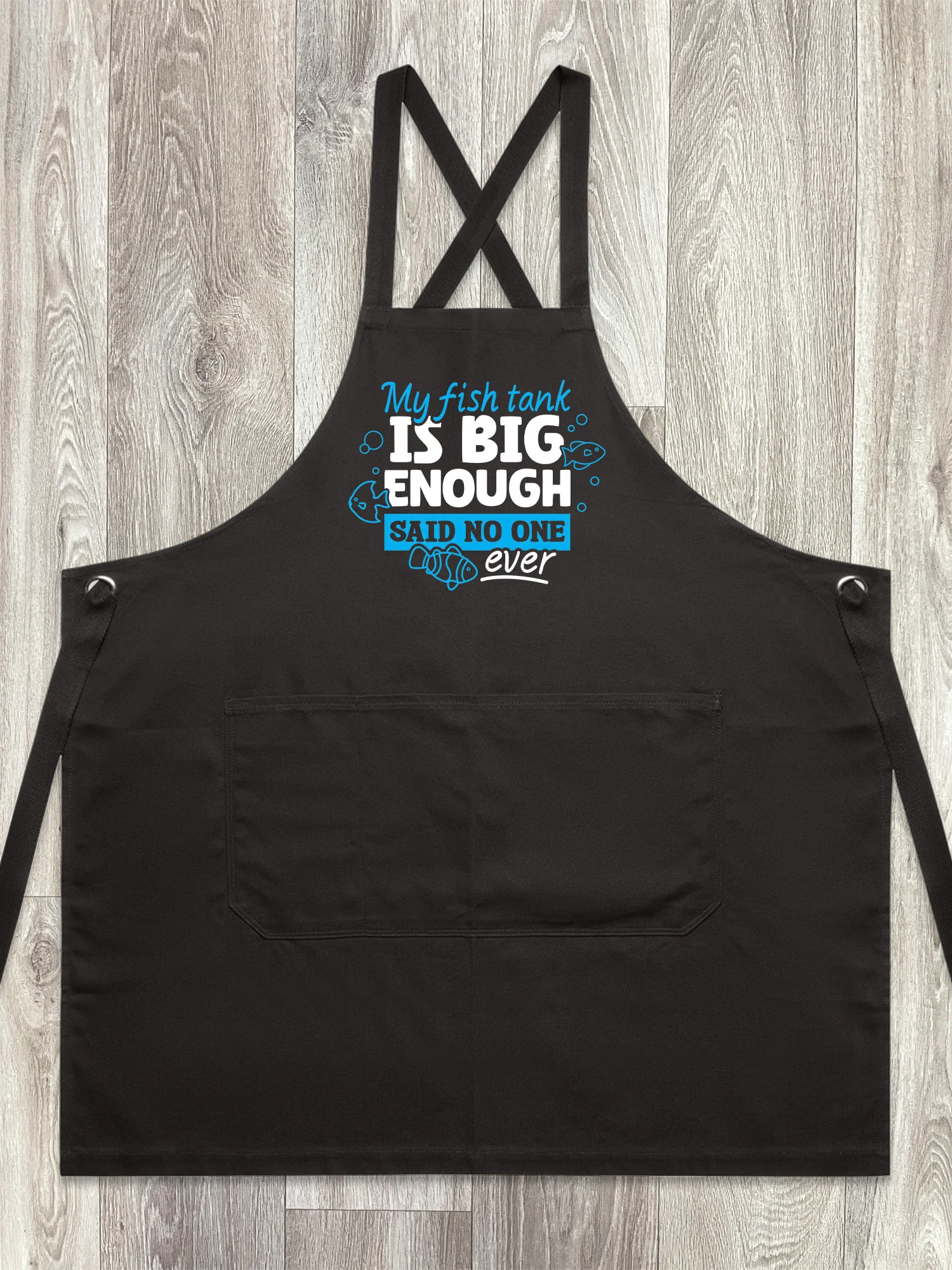My Fish Tank Is Big Enough Jarrah Crossback Apron - Image 3